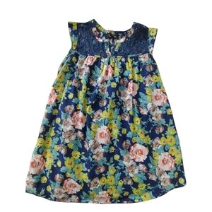 Suzanne Betro Women's Floral Lace Spring Boho Resortwear Top 2X Vacation Dainty